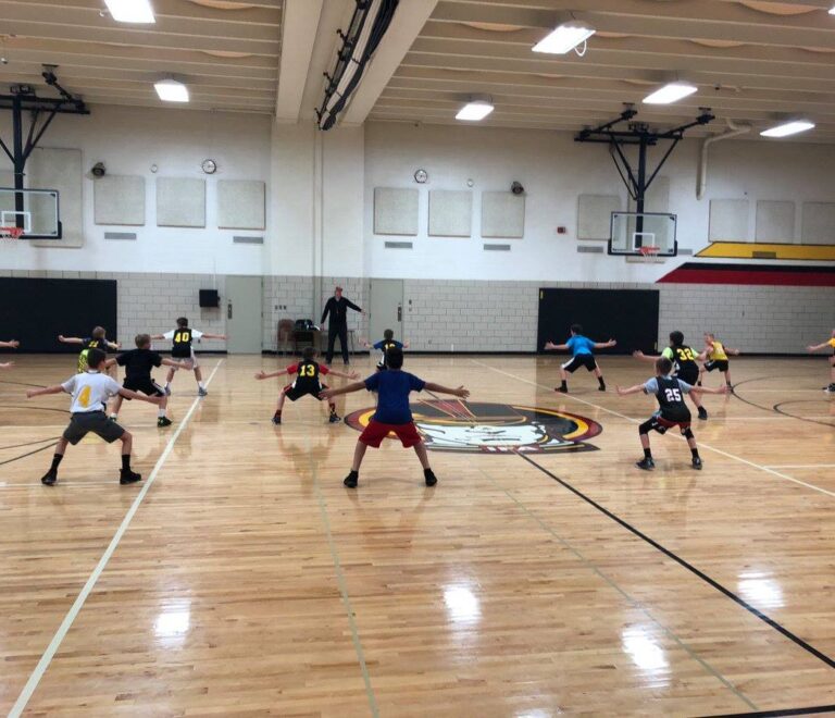 Fall Team Introductions: Scarlet Division in Cadet Basketball